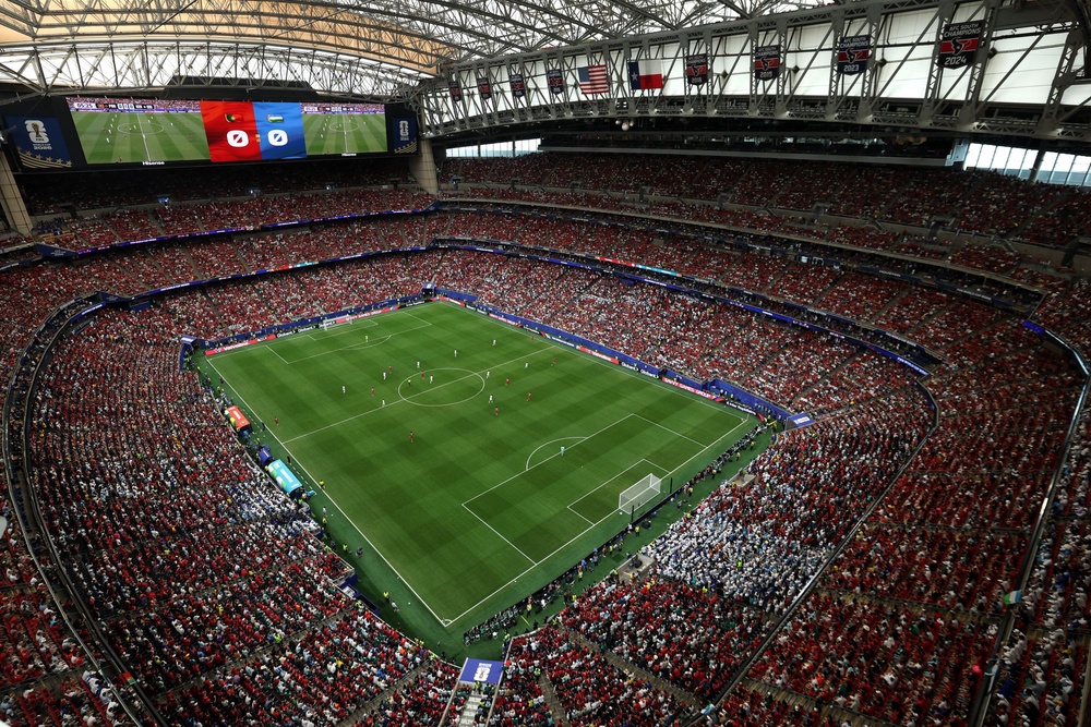 The tournament, which kicked off earlier this month, has drawn millions of international visitors to US cities (Getty Images)
