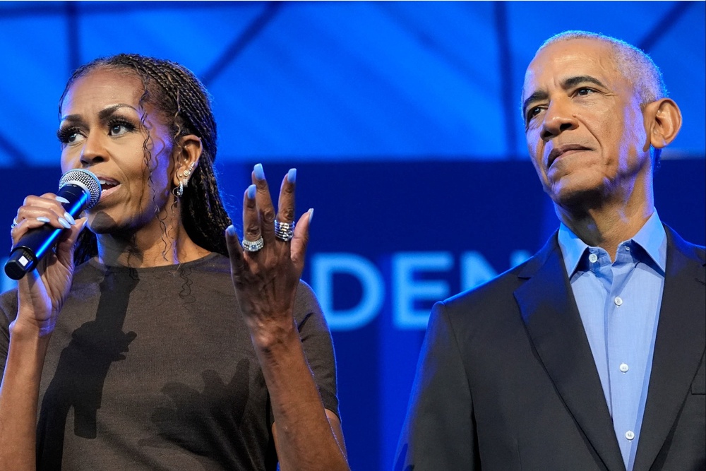 Barack Obama and his wife Michelle signed a deal with Netflix to produce content for the streaming platform (Getty)