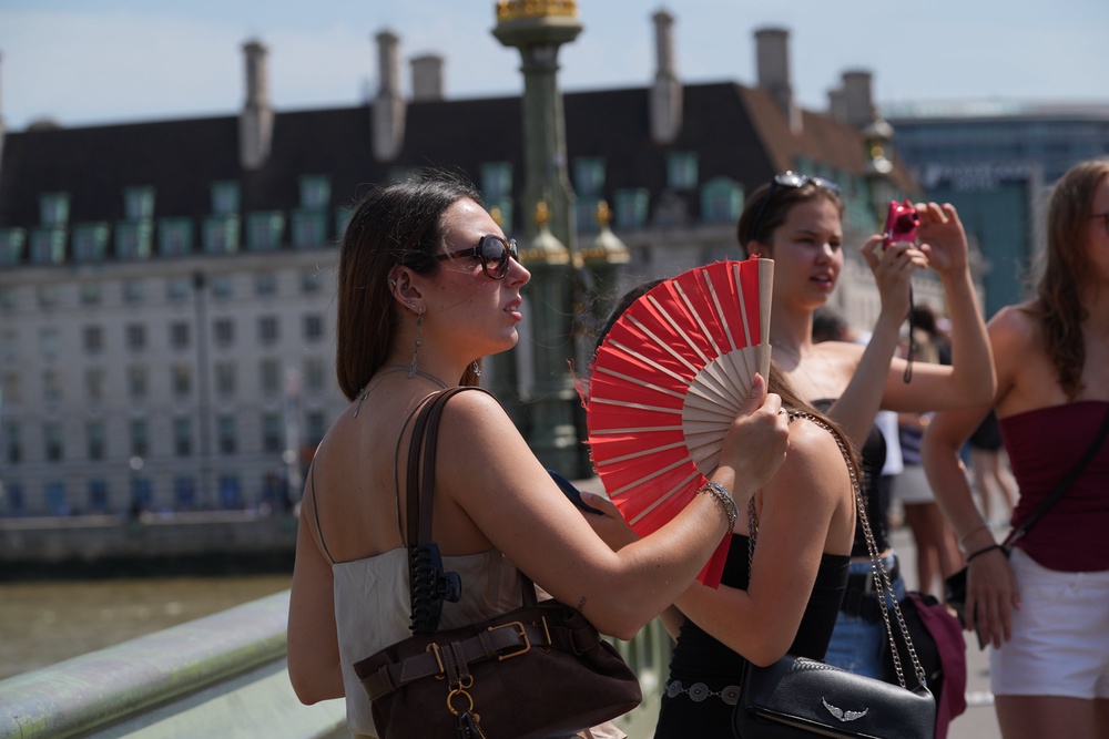 The heatwave is driven by a ‘heat-dome’ settling over western Europe (Yui Mok/PA) (PA Wire)