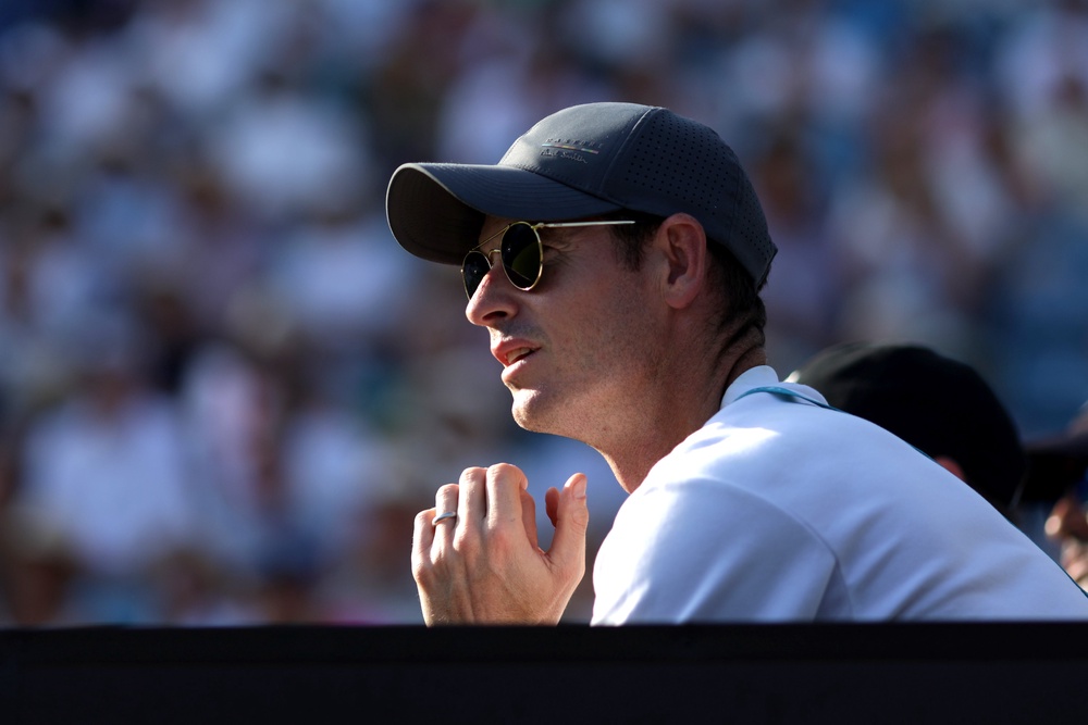 Andy Murray watched on (Steven Paston/PA) (PA Wire)