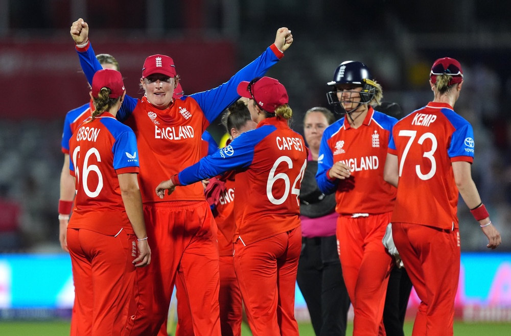 England sealed top spot (Ben Whitley/PA) (PA Wire)