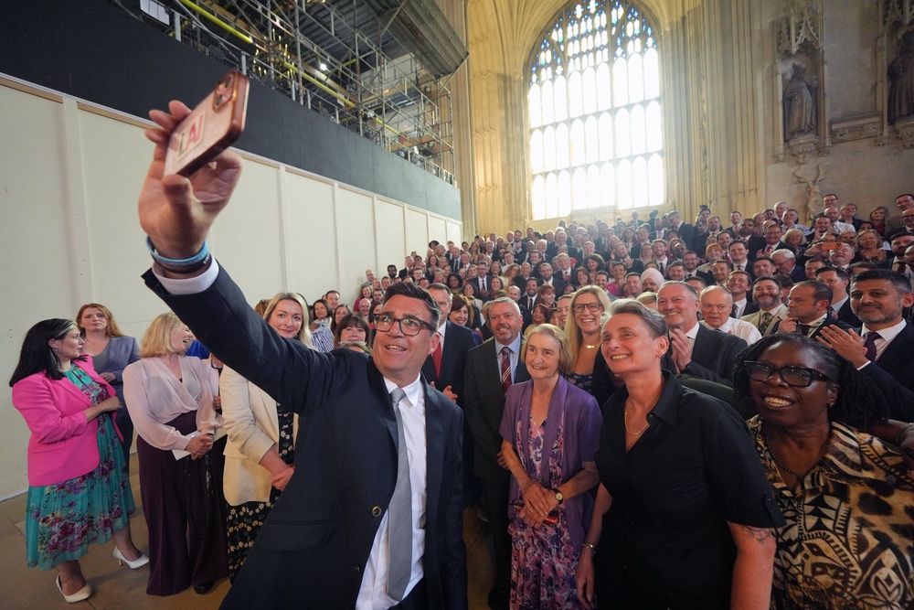 Andy Burnham is currently the only contender for the top job (Yui Mok/PA) (PA Wire)