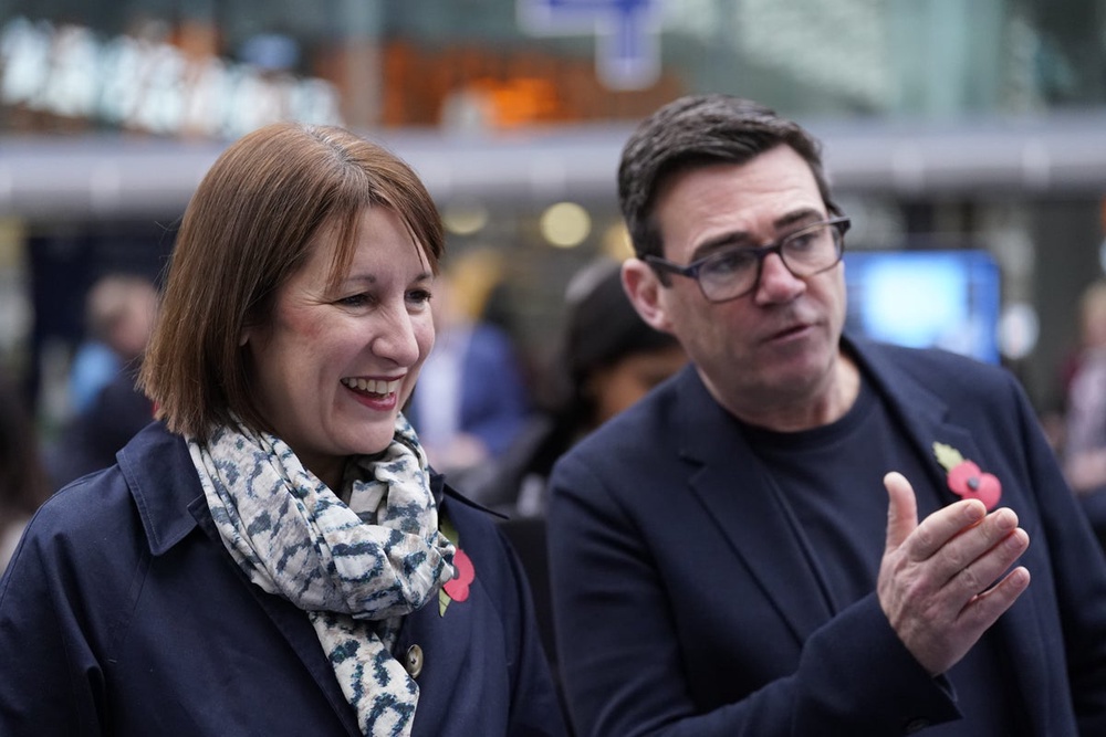 Image from: Burnham latest: Reeves says she has ‘more to do’ as chancellor - despite fears she could be demoted