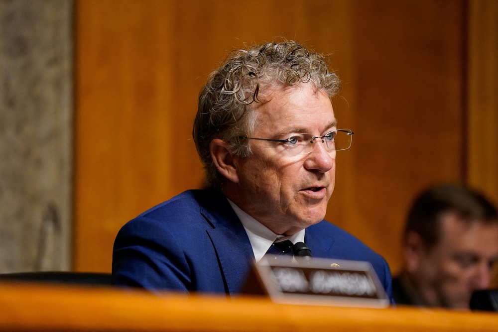 Kentucky Sen. Rand Paul, a Republican who has repeatedly voted with Democrats to halt the war, voted present this time “to give the President more space and leverage to negotiate a lasting peace” (Reuters)
