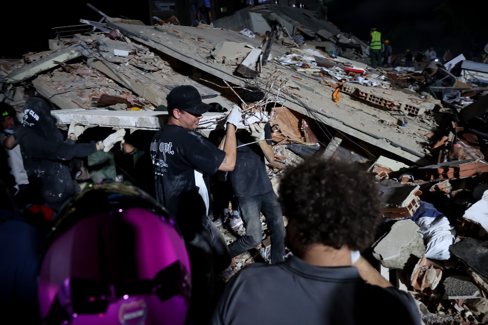 Venezuela was hit by a pair of twin earthquakes, with magnitudes of 7.2 and 7.5 (Getty)