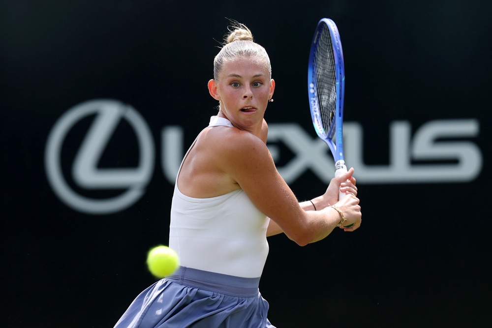 Alicia Dudeney will make her Wimbledon debut next week (Getty)