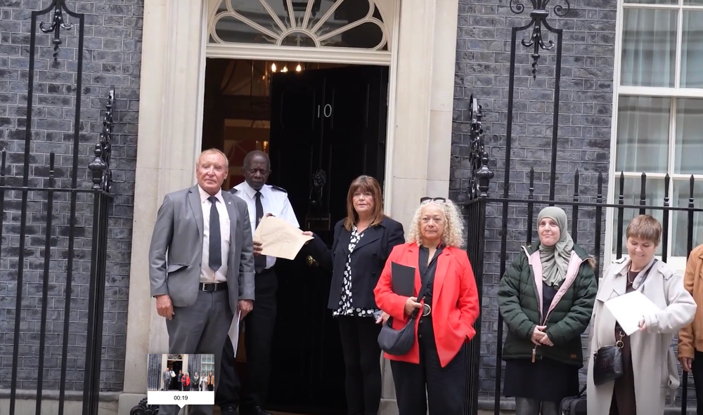 Shirley Debono delivered a UN complaint about the IPP jail term to No 10 last year (The Independent)