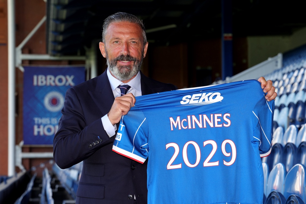 McInnes joined Rangers earlier this month (PA)