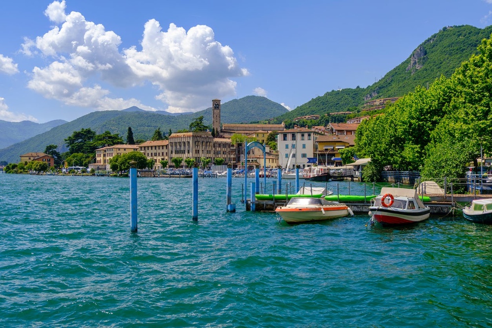 Lake Iseo is the fourth-largest lake in Lombardy, Italy (Getty Images)