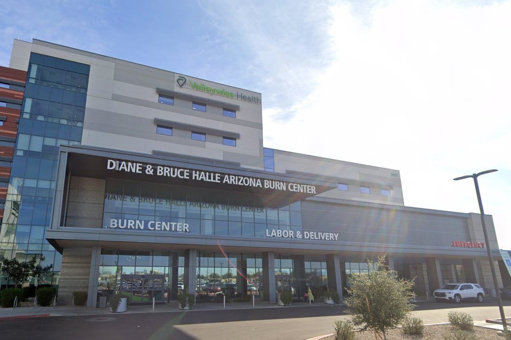 Summer was transferred to the  Valleywise Burn Center and is expected to remain in the ICU for an extended period of time (Google Street View)