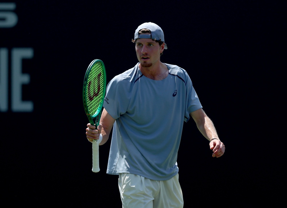 Toby Samuel joined Jack Draper in the semi-finals (Steven Paston/PA) (PA Wire)