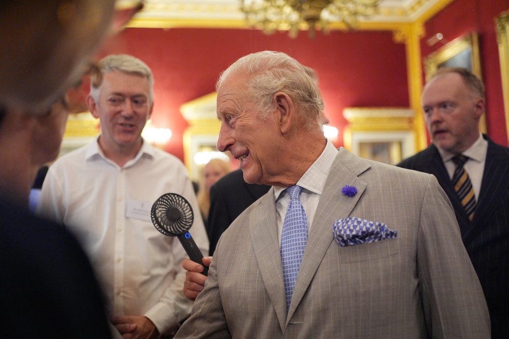 The King was among the country’s top 100 taxpayers in 2024-25 (Getty)