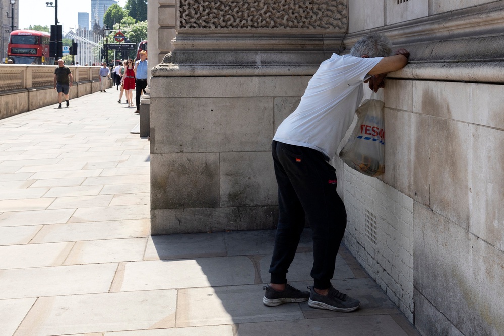 The UK recorded its hottest ever June temperature on June 24 (AFP/Getty)