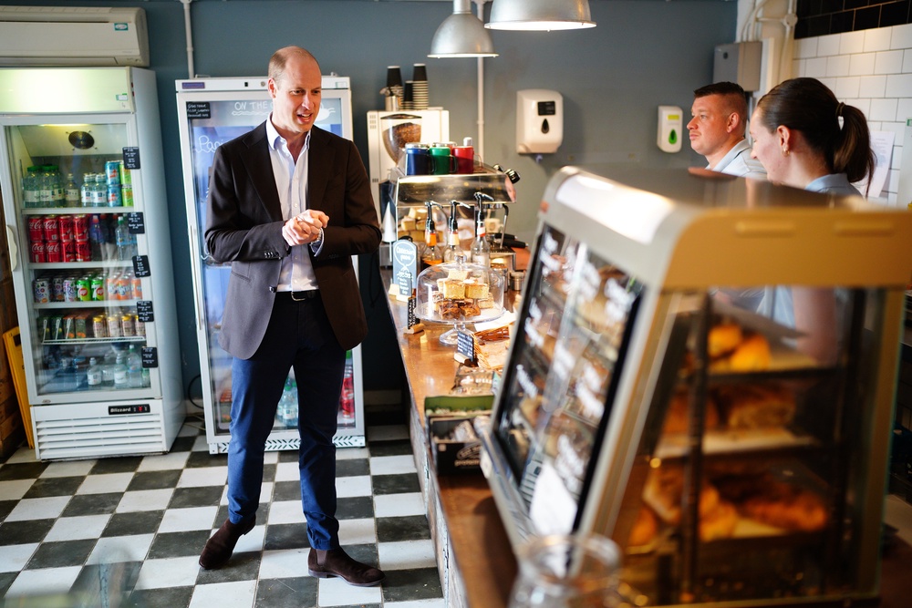 William, who is known as the Duke of Cornwall when in Cornwall, during a visit to St. Mary’s Harbour, the maritime gateway to the Isles of Scilly (Ben Birchall/PA) (PA Archive)