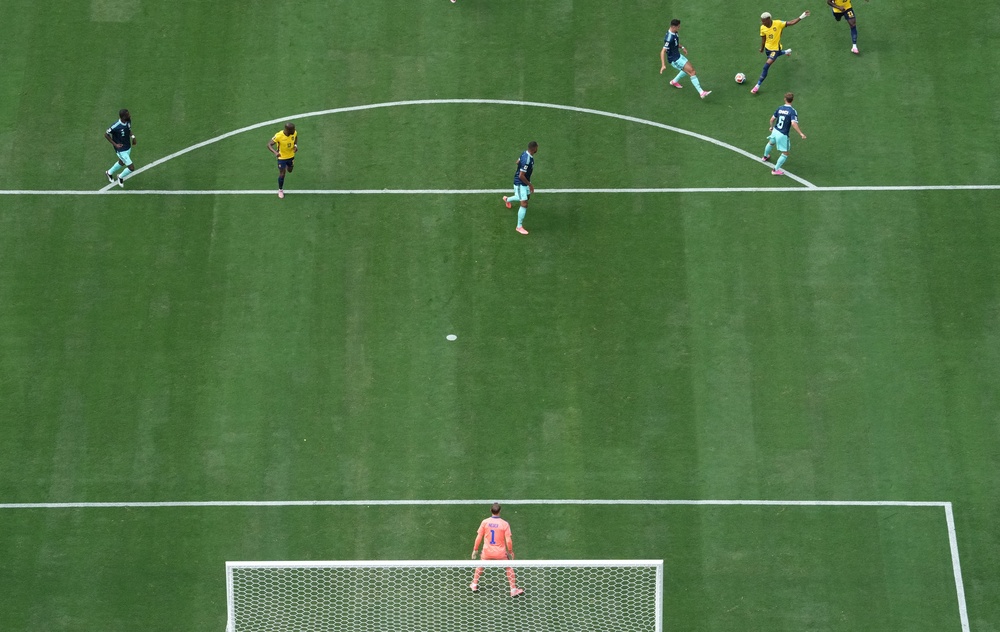 Nilson Angulo's superb strike levelled the game after nine minutes (Reuters)