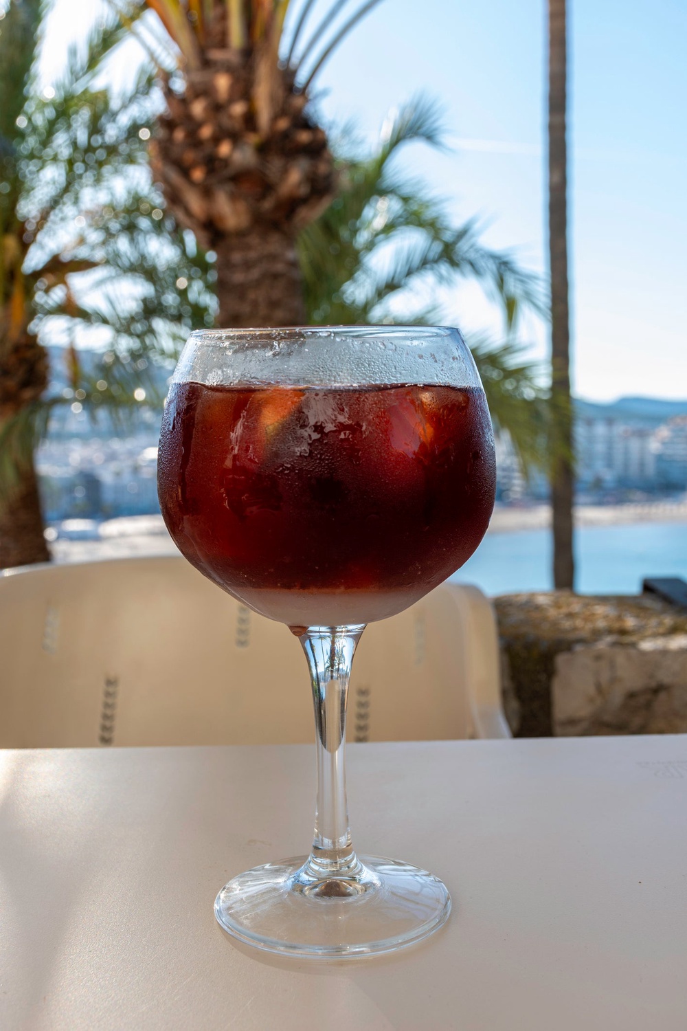 Tinto de verano – red lengthened with chilled soda over ice – is the unbothered house pour of every Spanish summer terrace (Getty/iStock)