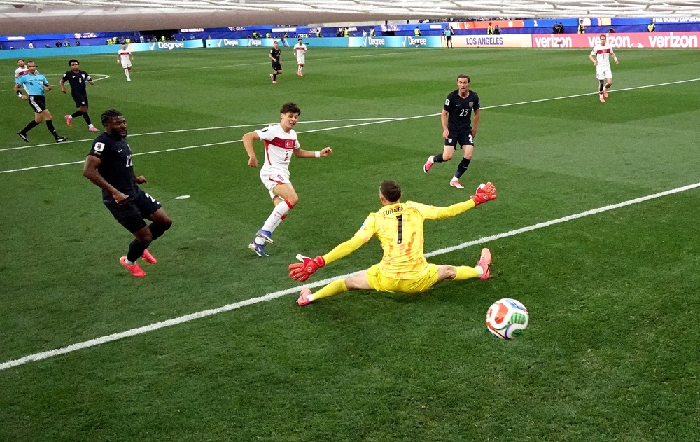 Arda Guler equalised for Turkey (Reuters)