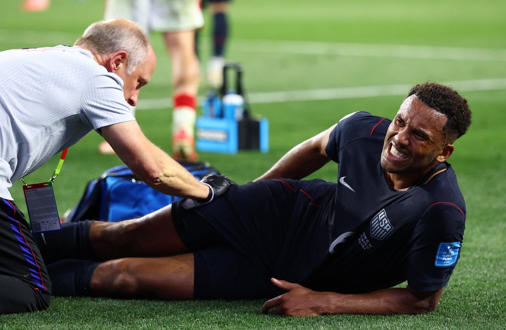 Auston Trusty was withdrawn against Turkey (Reuters)