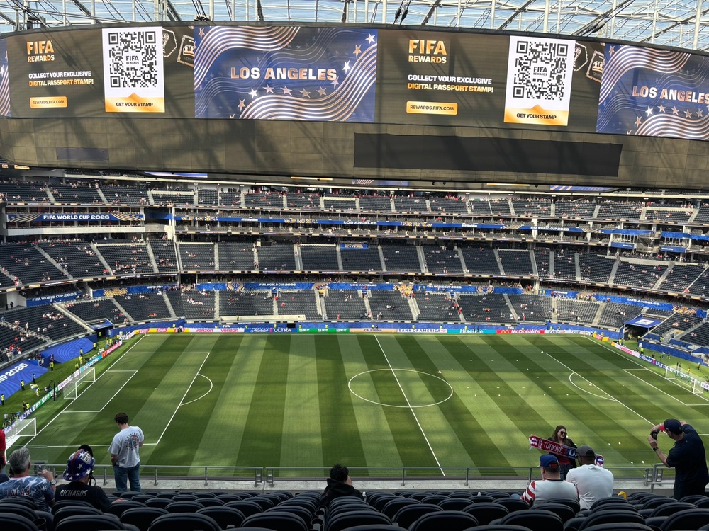 SoFi Stadium, Los Angeles (Kieran Jackson/The Independent)