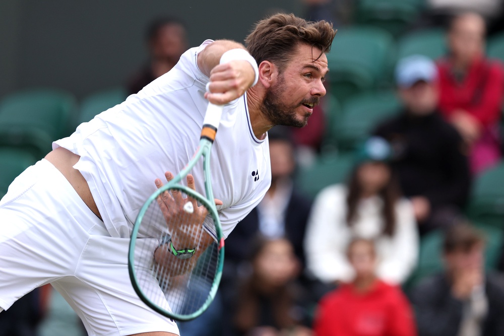 Three-time grand slam champion Stan Wawrinka will play the former runner-up, the popular Matteo Berrettini (Getty)
