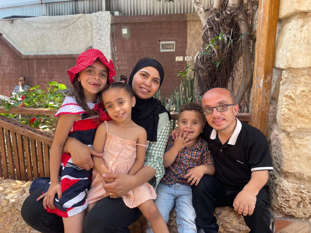 Haitham Al-Saqqa and his family (Haitham Al-Saqqa)