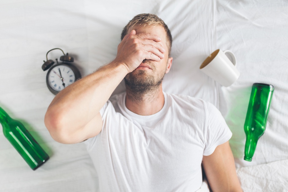 Hangovers also often feel worse because people aren’t drinking enough water.