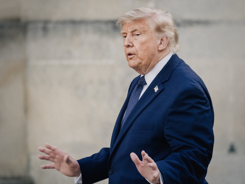 Trump had previously warned of such action unless the UK abandoned its 2 per cent levy on major US tech companies (AFP/Getty)