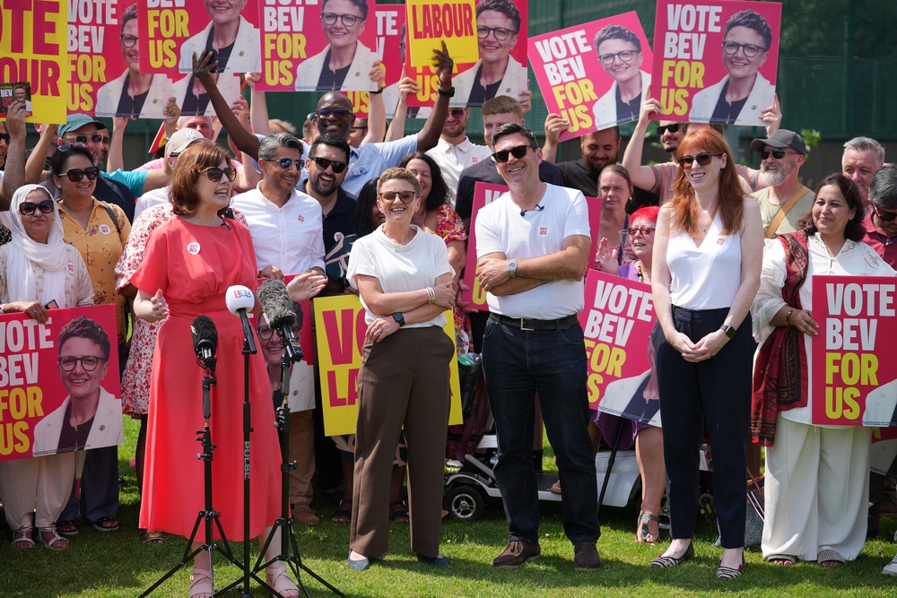 The former Greater Manchester mayor is expected to be formally declared Labour leader at a special conference on July 17 (Christopher Furlong/Getty Images)