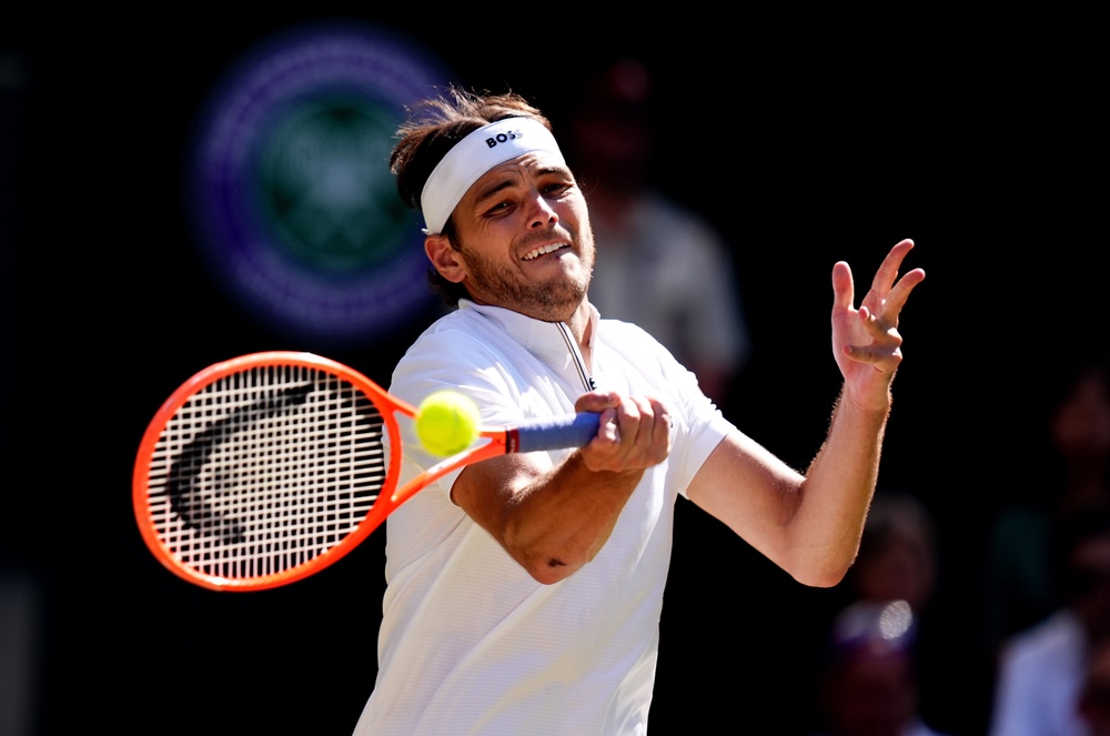 Taylor Fritz reached the Wimbledon semi-finals in 2025 (Mike Egerton/PA) (PA Archive)