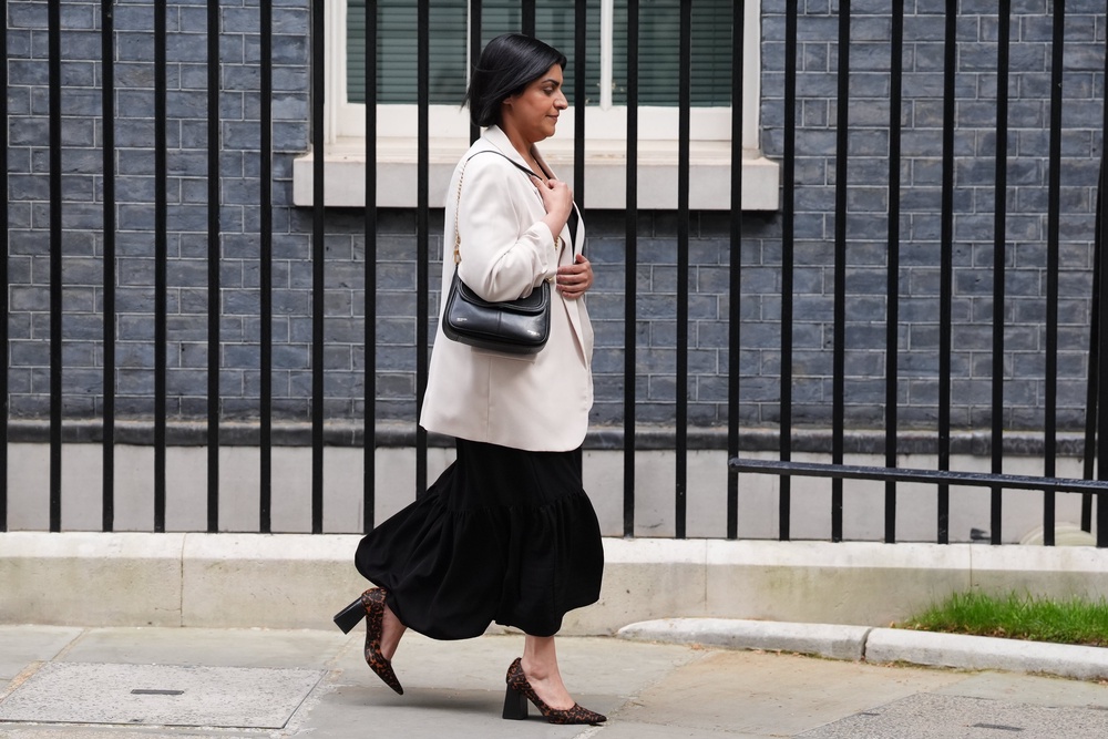Home Secretary Shabana Mahmood leaving number 10 Downing Street, Westminster (Jonathan Brady/PA) (PA Wire)