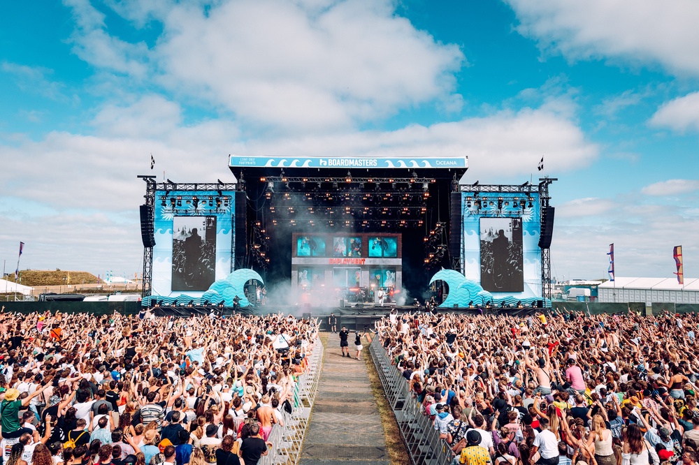 The Kaiser Chiefs headlined last year’s Boardmasters festival (Will Bailey)