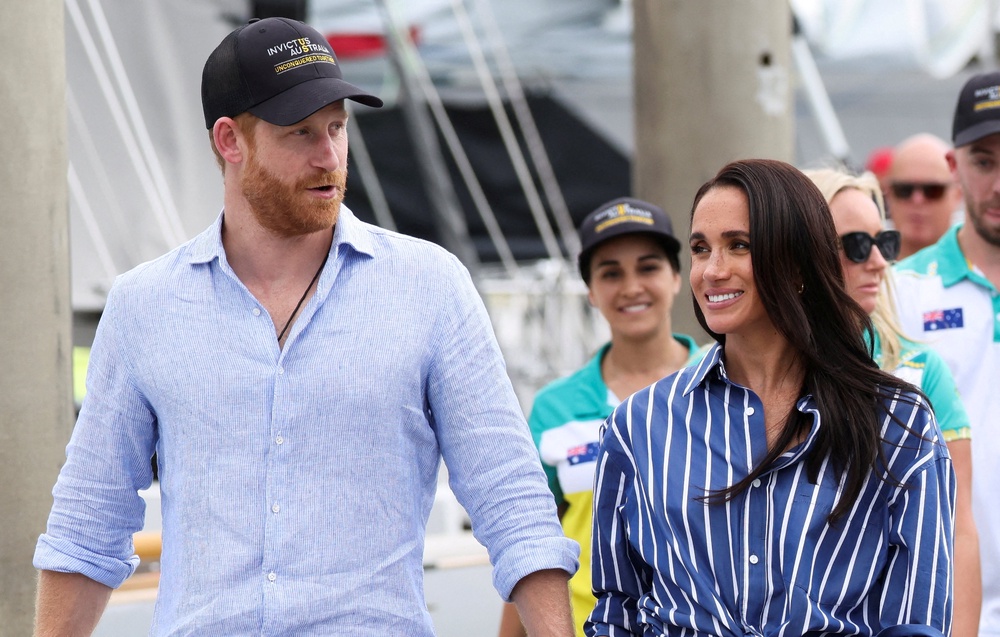 Image from: Prince Harry UK visit live: Duke arrives in UK solo after invite to stay at Buckingham Palace withdrawn ‘at last moment’