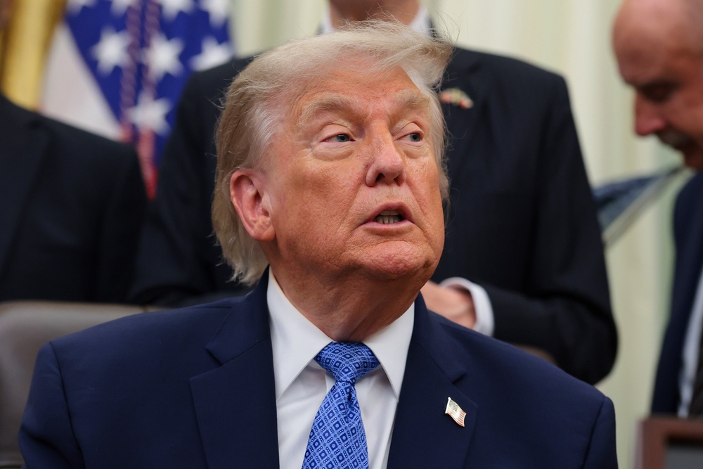President Donald Trump accused Iran of a ‘reckless violation’ of the ceasefire agreement (Getty)