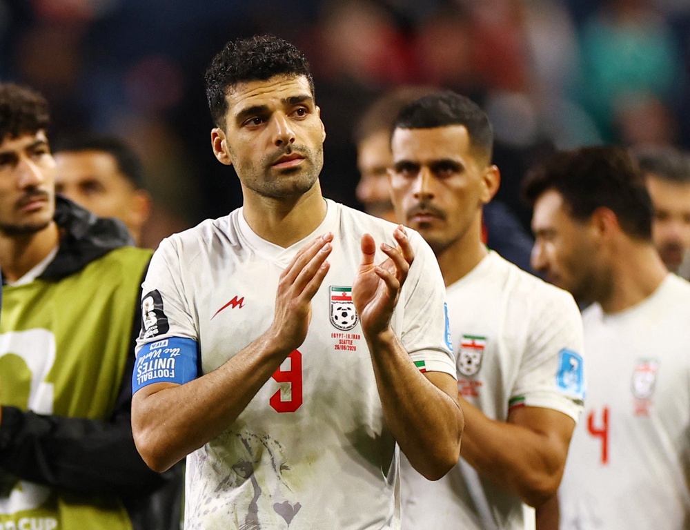 Iran captain Mehdi Taremi justifiably laid into both Fifa and Gianni Infantino over Iran’s treatment (Reuters)