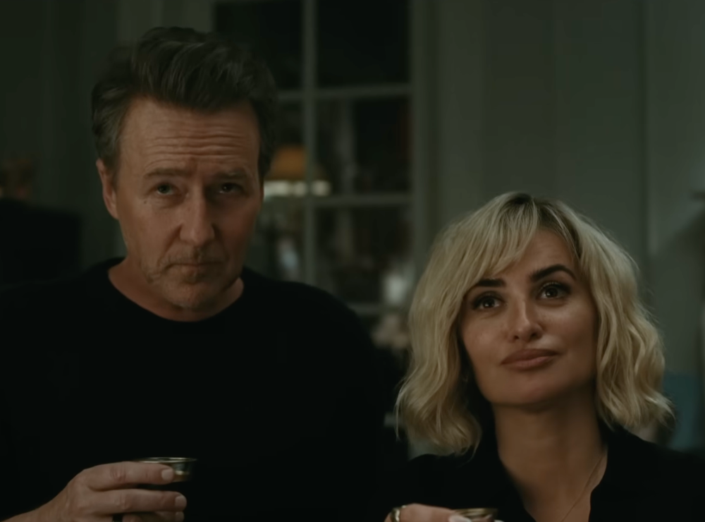 Penélope Cruz and Edward Norton star alongside Seth Rogen and Olivia Wilde in ‘The Invite’ (A24)