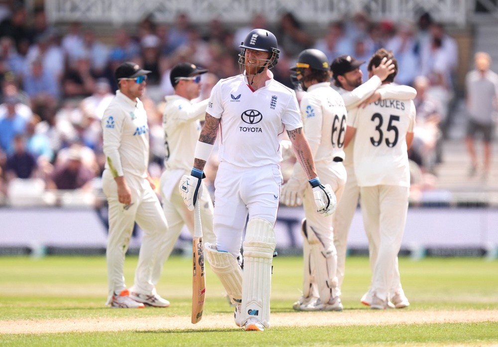 Ben Stokes was unable to halt England’s decline (Mike Egerton/PA) (PA Wire)