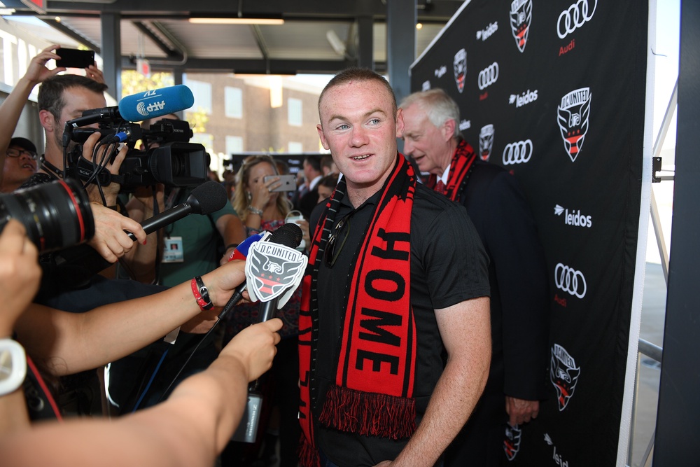 Rooney joined DC United on this day in 2018 (DC Handout/PA) (PA Media)