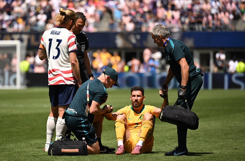 Mathew Leckie is out for the tournament (Reuters)