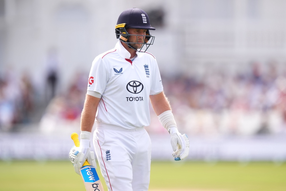 Joe Root fell on the third morning at Trent Bridge (Mike Egerton/PA)