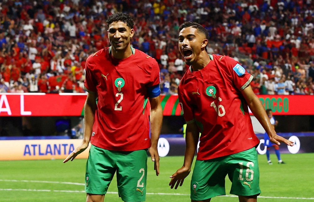 Image from: Morocco vs Netherlands LIVE: Van de Ven goes close for Dutch in blockbuster World Cup last 32 tie