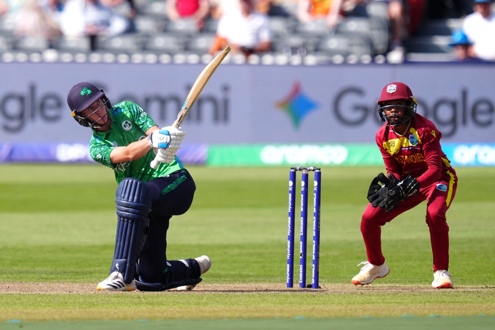 Orla Prendergast led Ireland to an excellent win over the West Indies (PA)