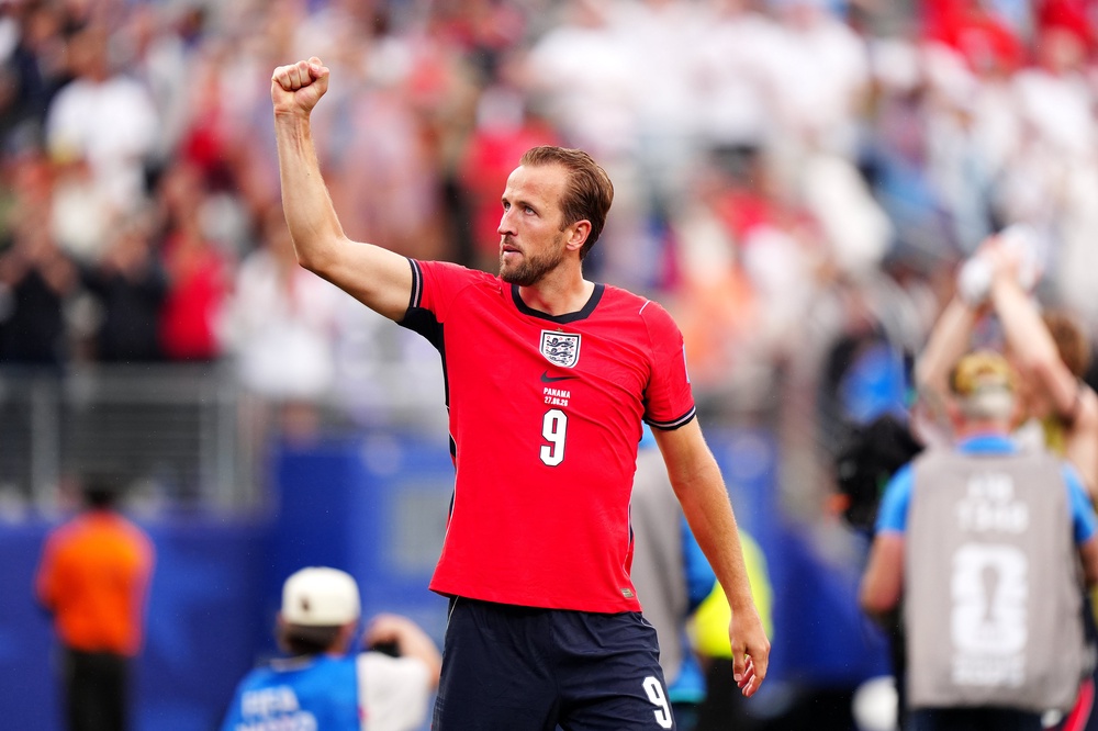 England’s Harry Kane scored England’s second goal of the match (Bradley Collyer/PA) (PA Wire)