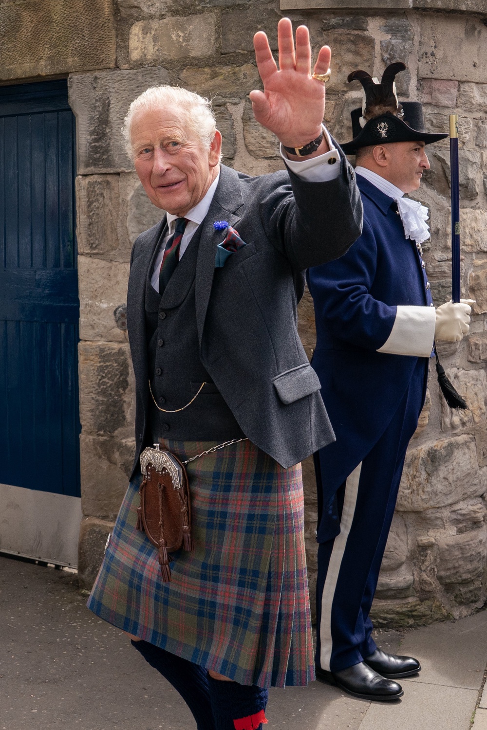The King offered his ‘sincere commiserations’ to Scotland (PA) (PA Wire)
