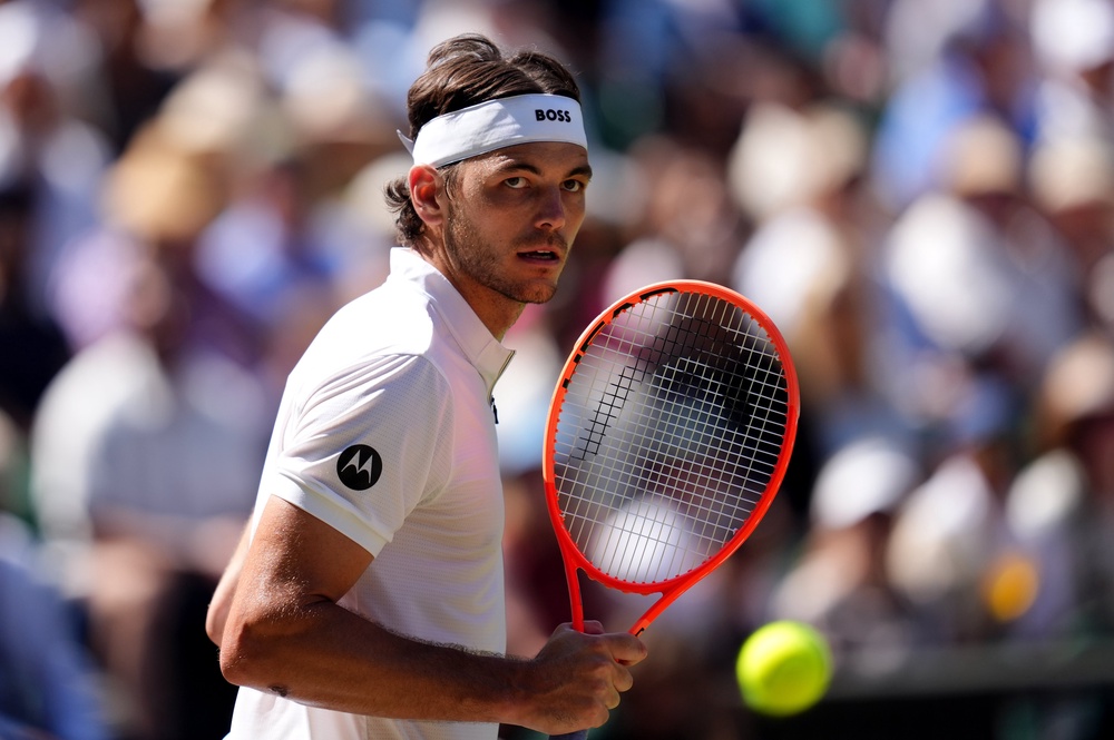 Jack Draper will face Taylor Fritz on Tuesday (Adam Davy/PA) (PA Wire)