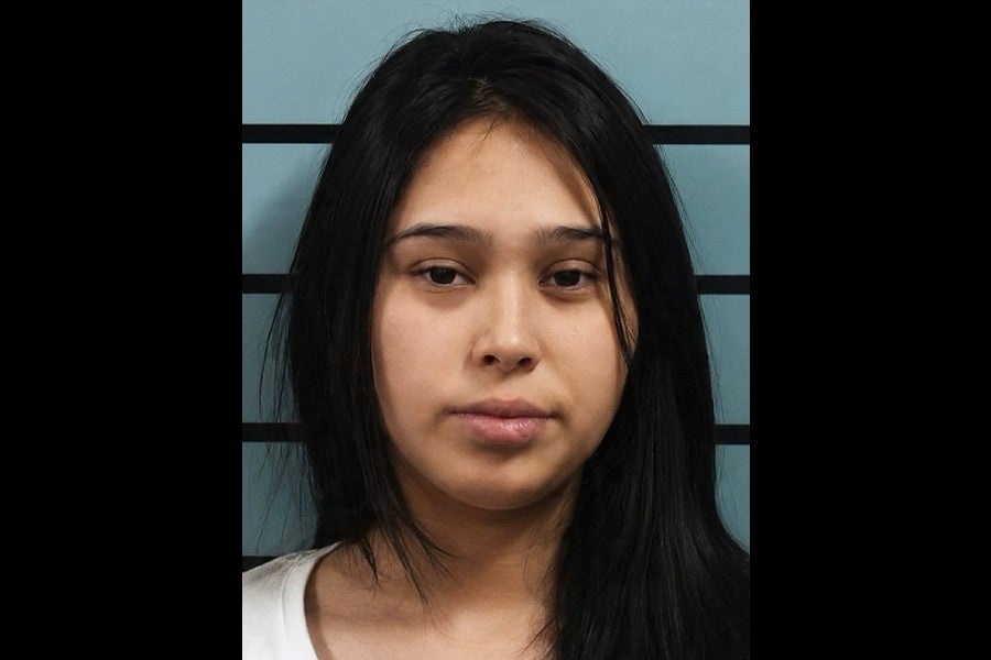 Kyandra Renee Faz, 21, was arrested by Del Rio detectives shortly after the initial two suspects were taken into custody (City of Del Rio Police Department)