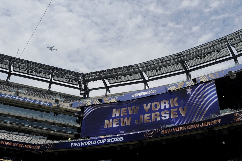 Major cities hosting World Cup matches and celebrations for America’s 250th anniversary could experience their highest temperatures of the year to date (Reuters)