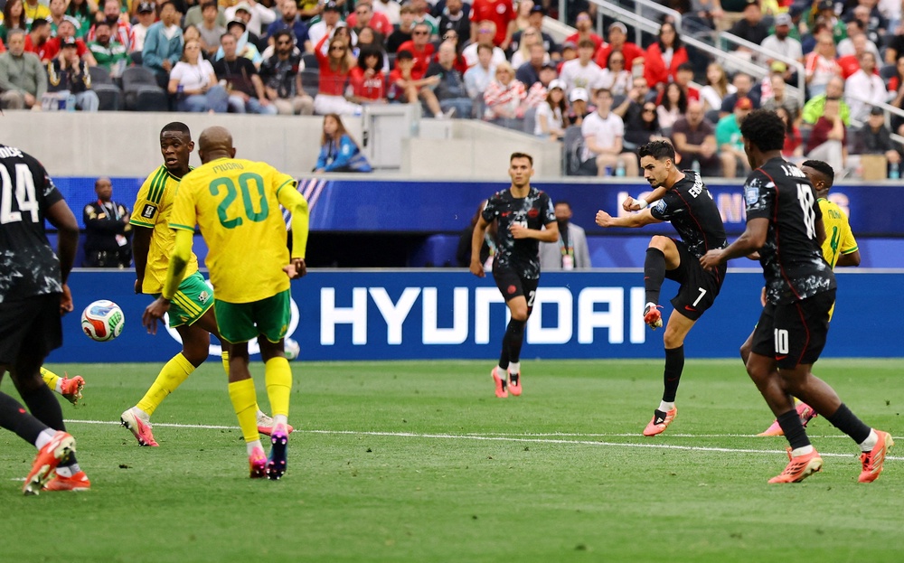 Eustaquio's 92nd-minute strike decided the last-32 contest (Reuters)