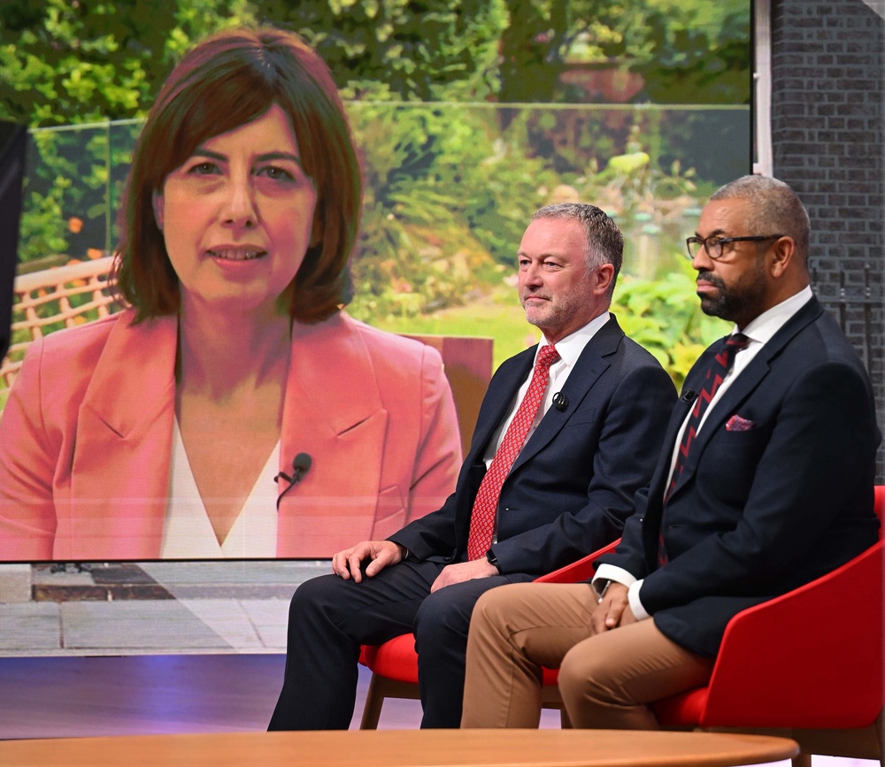 Lucy Powell said people wanted Labour to ‘get on with the job’ (Jeff Overs/BBC/PA) (PA Media)