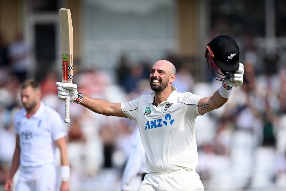 Daryl Mitchell made a gutsy, gritty hundred (Getty)