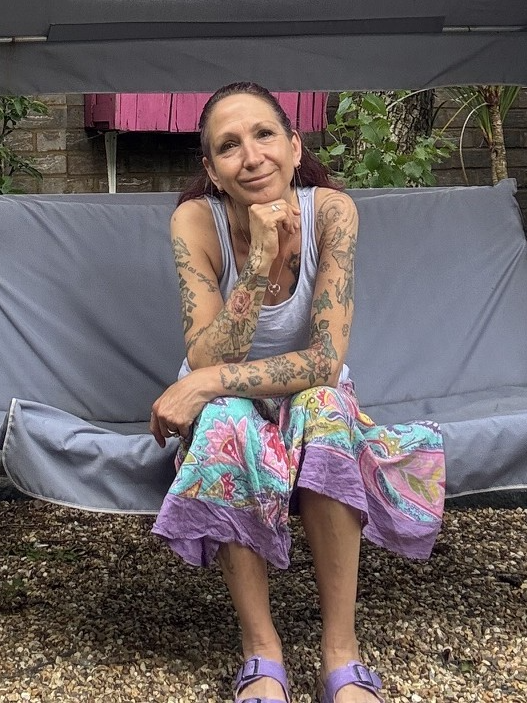 Ms Lealman, her husband and her four children were previously facing eviction from their family home (Shelter / Lisa Lealman)